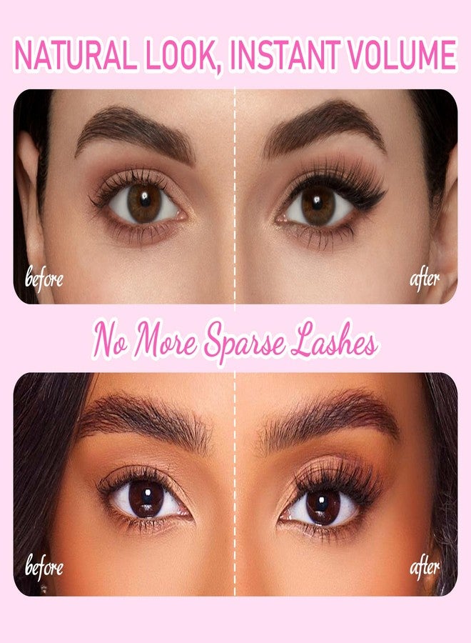 أريسون لاشز رموش أريسون 5D على شكل حرف W، وصلات رموش طبيعية ناعمة وكثيفة، مراوح جاهزة، من المنك الصناعي، أسود مطفي، مجموعة من 12 صفًا (5DW-0.07-D-8-15mix) - Image 5